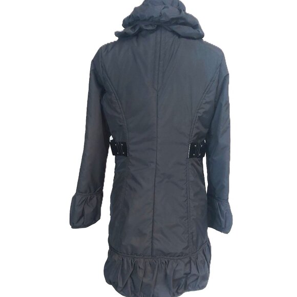 Bellevilles Black Body Enhancing Puffer Coat - Size XS/S - Picture 2 of 14